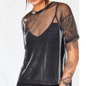 URBAN OUTFITTERS Mesh Tee
